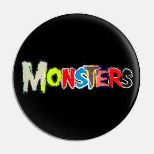 Famous Monsters Pin