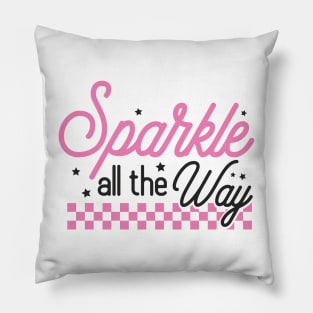 Sparkle All The Way Pillow