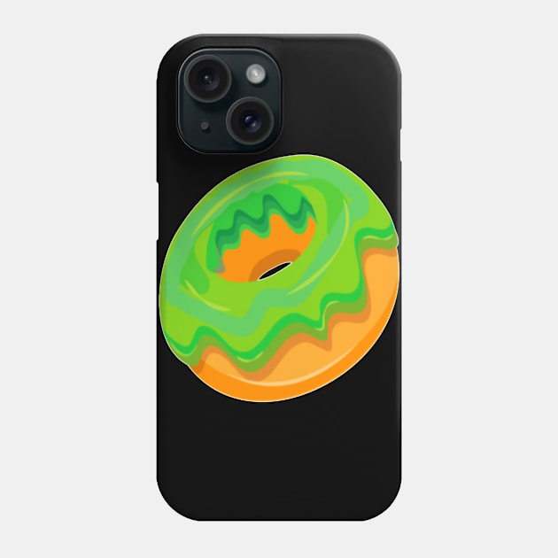 Green donut Phone Case by M_Mary