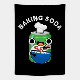 Baking Soda Cute Soda Pop Pun Tapestry