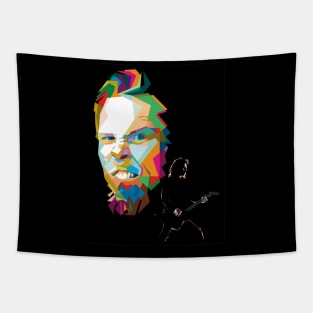 james hetfied WPAP Tapestry