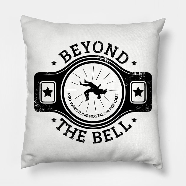 BTB Championship Black Logo Pillow by BTBcast