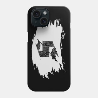 Gothic letter S – Alphabet typography Phone Case