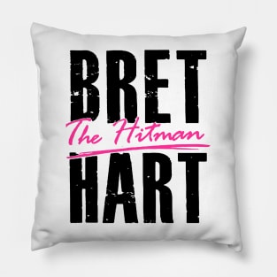 Bret Hart Fearless Man Pillow