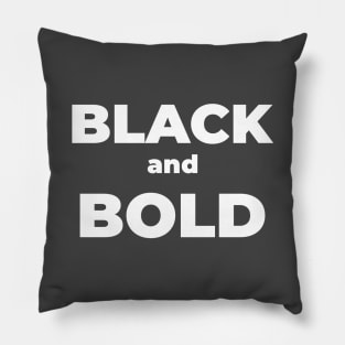 Black And Bold Pillow