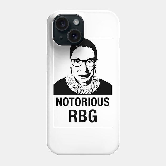 Notorious RBG Phone Case by lightbulbmcoc