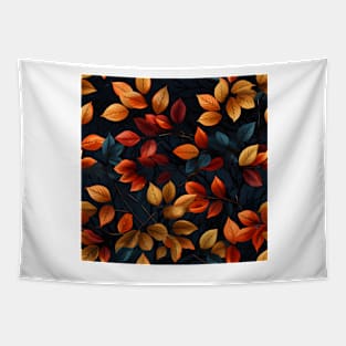 Autumn Leaves Pattern 9 Tapestry