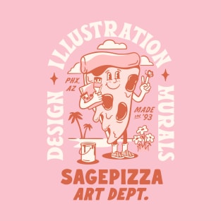 Sagepizza Mascot Tee T-Shirt