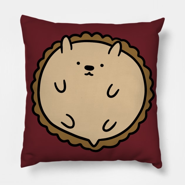 Hedgehog Blob Pillow by saradaboru