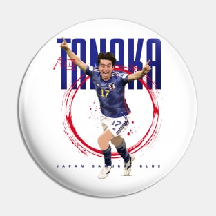 Ao Tanaka Japan Soccer Pin