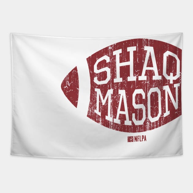 Shaq Mason Tampa Bay Football Tapestry by TodosRigatSot