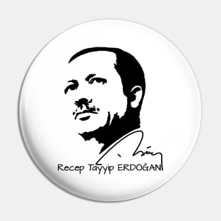 Recep Tayyip Erdogan - The President of Turkiye Pin