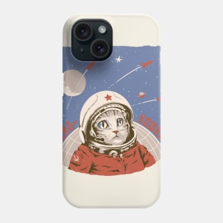 Cosmonaut Space Cat Phone Case