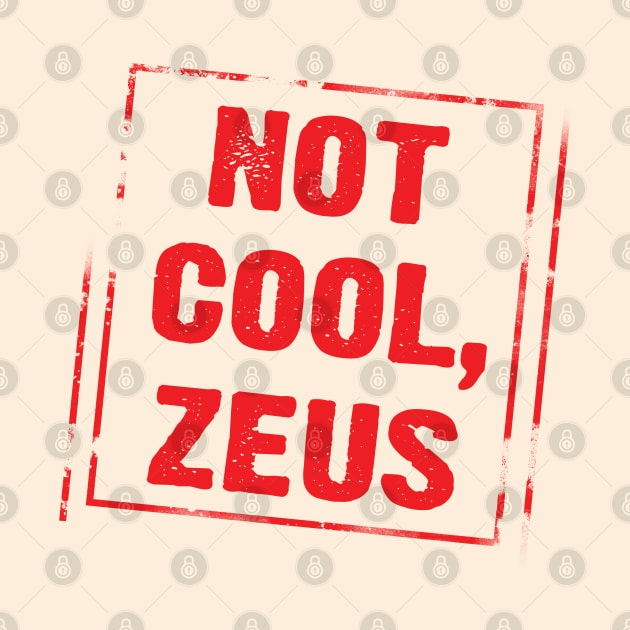 Not Cool Zeus by karutees