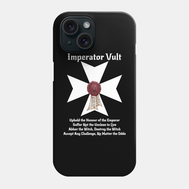 Emperor Wills Purity Seals Phone Case by Pious Rebel