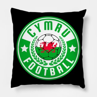 Cymru Football Pillow