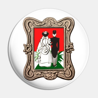 portrait of a wedding Pin