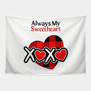 Always My Sweetheart Valentine Tapestry