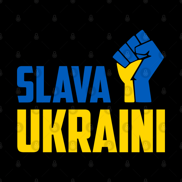 SLAVA UKRAINI GLORY TO UKRAINE PROTEST PUTIN PROTEST RUSSIAN INVASION by ProgressiveMOB