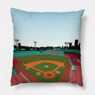 Fenway Park Illustration Pillow