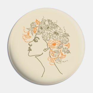 Beauty in hair - Flower child Pin