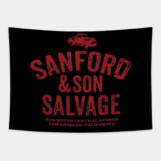 Sanford & Son Tapestry by MindsparkCreative