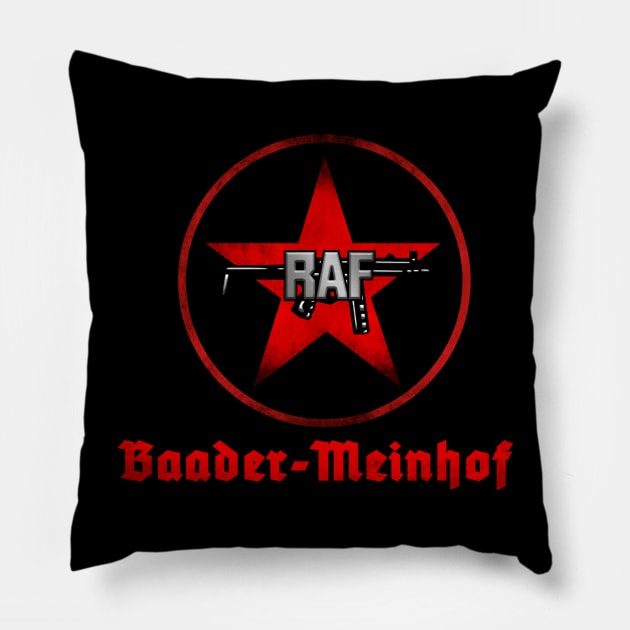 RAF BAADER MEINHOF Pillow by theanomalius_merch