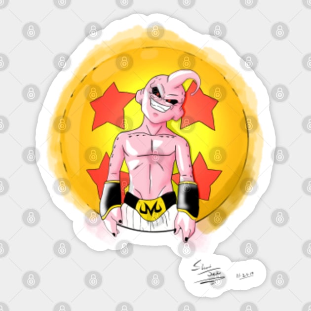 Buu Outline | Sticker