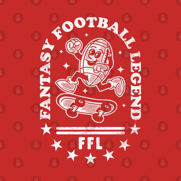 Fantasy Football Legend: Funny Vintage Touchdowns by TwistedCharm