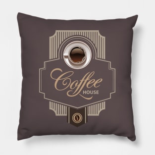 Coffee cup t-shirts Pillow