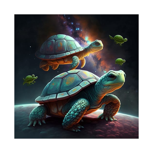 Space Turtles by ArtShotss