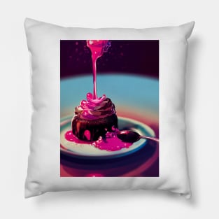 Sour cherry lava cake Pillow