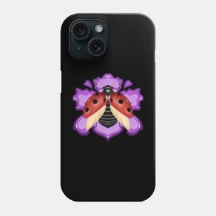 Ladybug Digital Drawing Phone Case