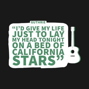 California Stars - Woody Guthrie T-Shirt