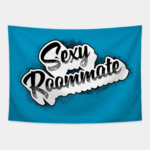 Sexy Roommate, Pawnee (All Colours Inverted) Tapestry by DCLawrenceUK