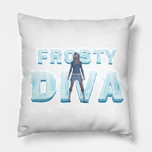 Frosty Diva Pillow