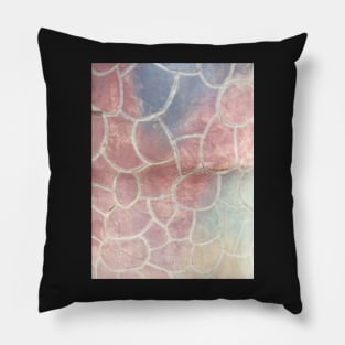 Coloful Scales Mosaics Pillow