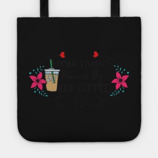 Nursing Student powered by Iced Coffee Tote