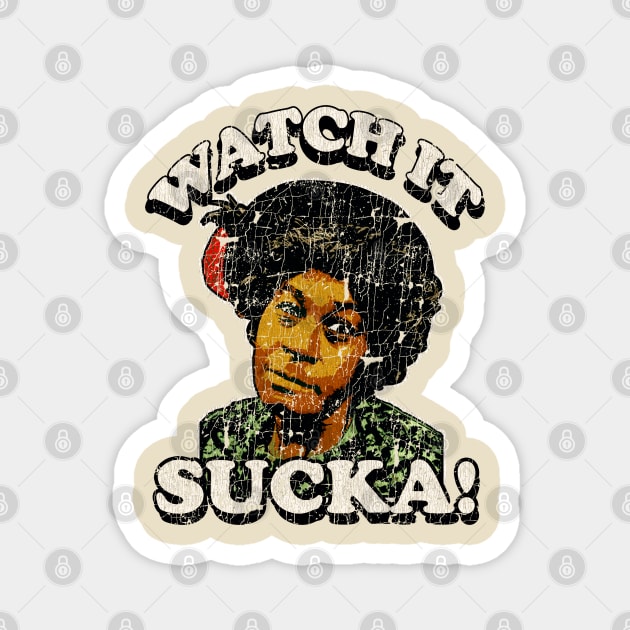 AUNT ESTHER // WATCH IT SUCKA! SHIRT Magnet by Kiranamaraya