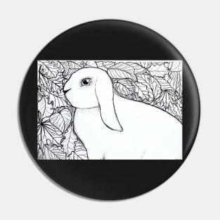 Autumn Bunny Pin