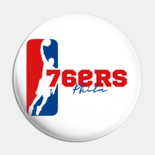 phila 76ers basketball Pin