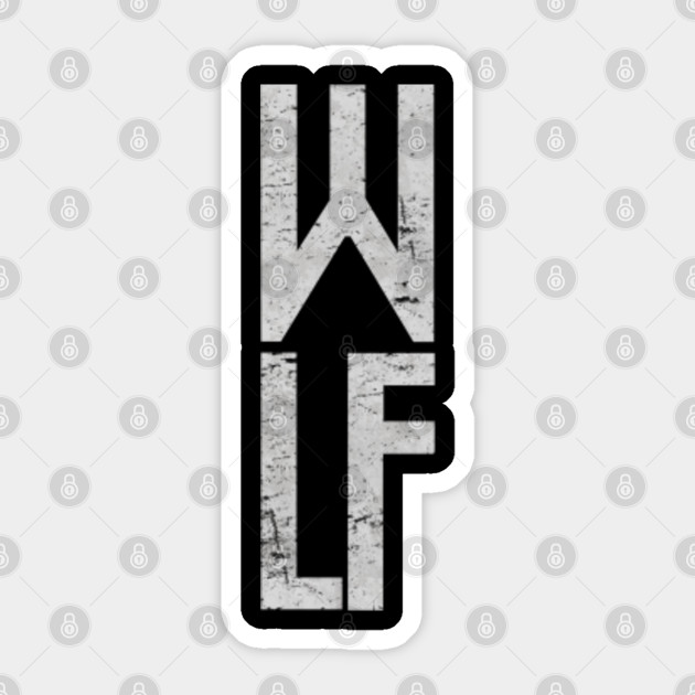 The Last Of Us 2 Wlf Logo Wlf Sticker Teepublic