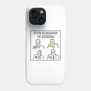 Four horsemen of atheism Phone Case