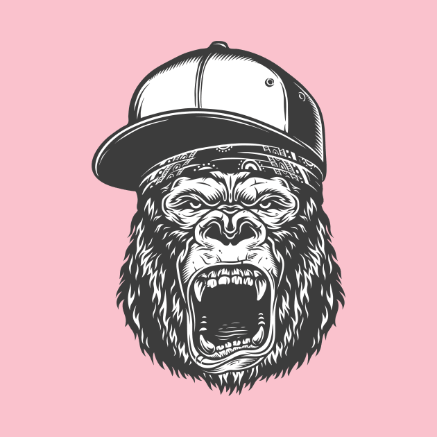 gorilla head by This is store