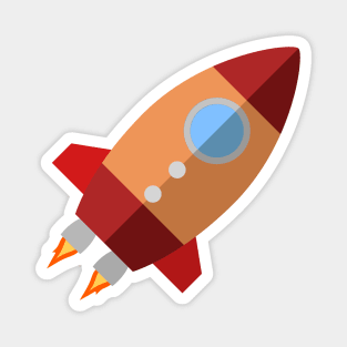 Rocket Ship Magnet