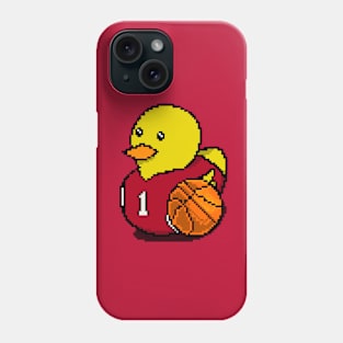 Heat Basketball Rubber Duck Phone Case