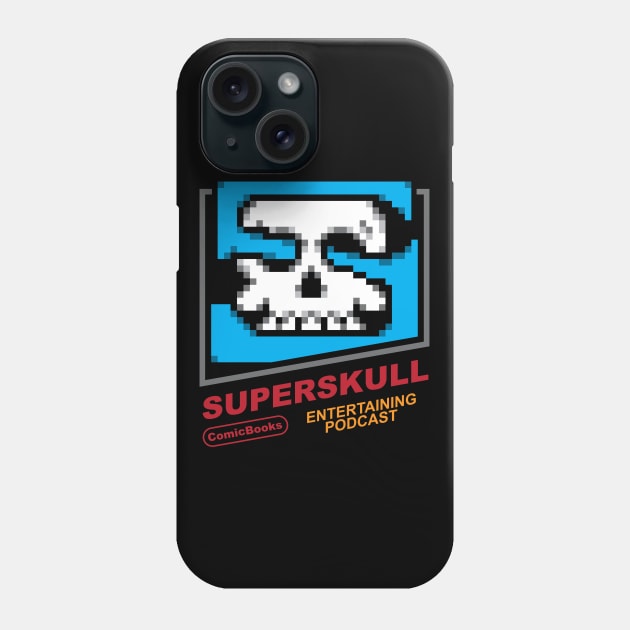 Superskull Show 8-Bit Phone Case by VaultofMidnight