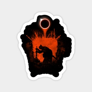 Fire Eclipse (Ember version) Magnet