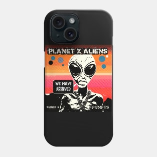 Funny Retro Alien Sci Fi Invasion Phone Case