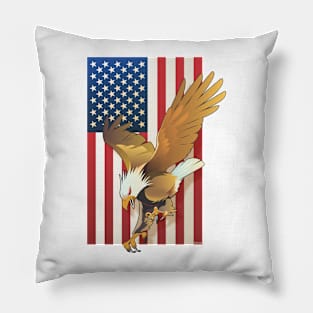 Screaming Eagle Pillow